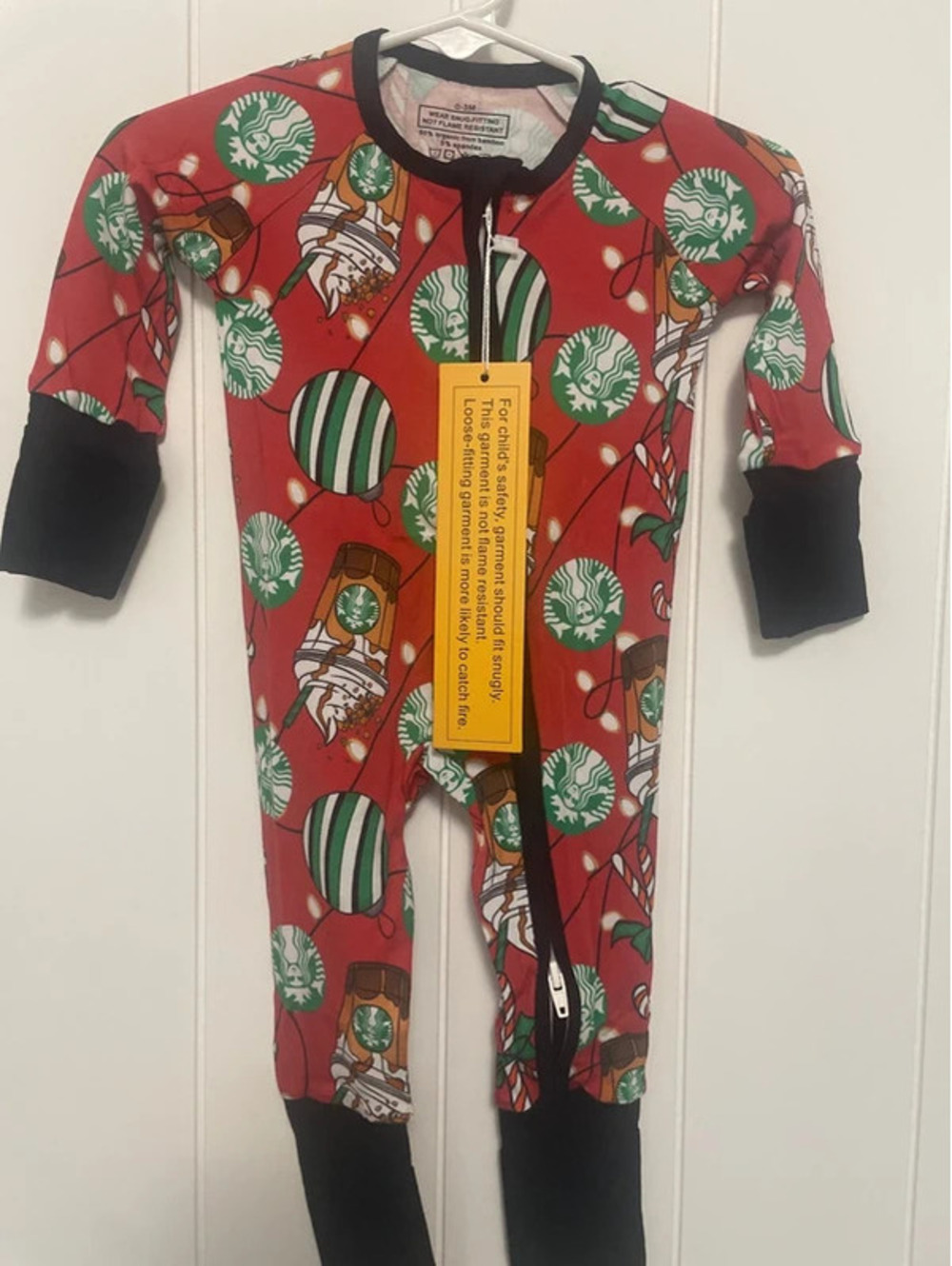 Size 0-3 mo.  NWT sleeper